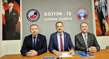 Eğitim-İş Edirne Şubesi: "24 Kasım'ı Buruk Karşılıyoruz, Öğretmenlik Tarihinin En Değersiz Döneminde"