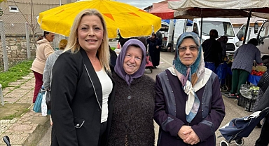 Kaynarca Belediye Başkanı Neşe Çevikbaş'tan Pazar Esnafına Ziyaret