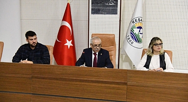 Keşan Belediye Meclisi'nin Kasım Ayı Olağan Toplantısı Gerçekleştirildi