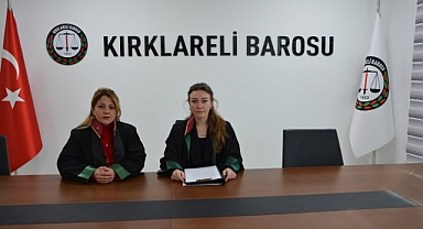 Kırklareli Barosu TÜBAKKOM: "Kadına Yönelik Şiddet Bir İnsan Hakları İhlalidir"