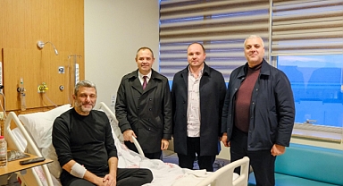 Kırklareli Belediye Başkanı Derya Bulut'tan Geçmiş Olsun Ziyareti