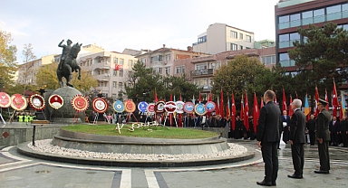 Kırklareli'nde 10 Kasım Atatürk'ü Anma Töreni Gerçekleştirildi