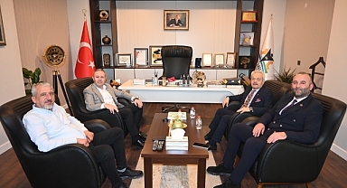 Kırklareli TSO Yeni Hizmet Binasında MHP Heyetini Ağırladı