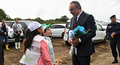 Vali Soytürk Fidan Dikme Etkinliğine Katıldı