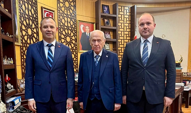 Başkan Derya Bulut'tan MHP Lideri Bahçeli'ye Kırklareli Sunumu
