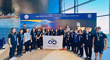 ÇBSK Yüzme Takımından Trabzon'da Tarihî Başarı
