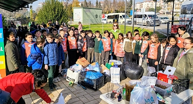 Edirne'de Minik TEMA Gönüllülerine Uygulamalı Sıfır Atık Eğitimi