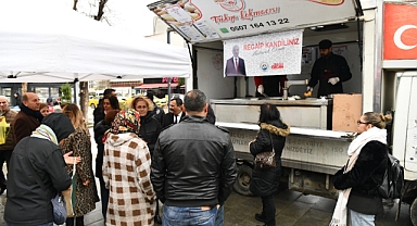Keşan Belediyesi, Regaip Kandili'nde Lokma Dağıttı