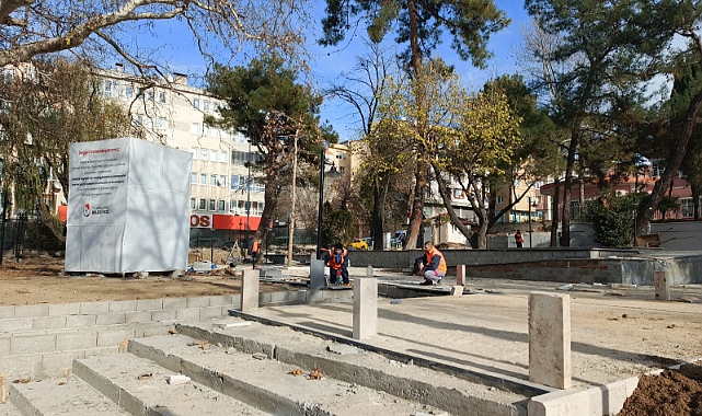 Kırklareli Belediyesi'nden Engelsiz Park Çalışması