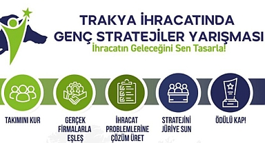 "Trakya İhracatında Genç Stratejiler" Yarışması Başlıyor