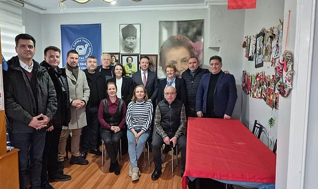 CHP Kırklareli İl Başkanı Bora Terzi'den ÇYDD'ye Ziyaret