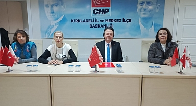 CHP Kırklareli'nde Yeni Yılda İlk Toplantısını Yaptı