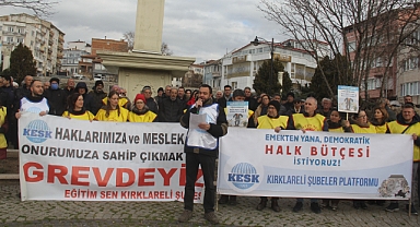 "Geçinemiyoruz" Diyen Kamu Emekçileri İş Bıraktı; KESK'ten İnsanca Yaşam Çağrısı