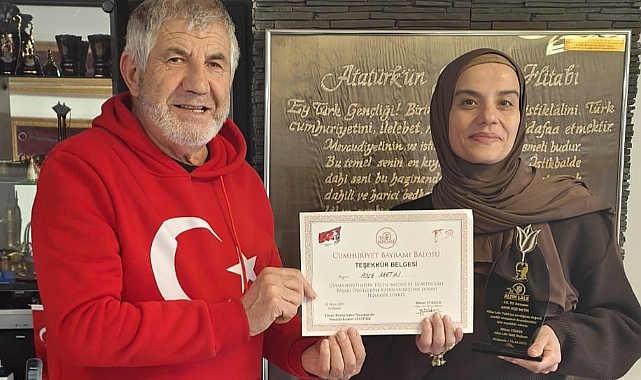 Hayırsever Ayşe Metin’e Altın Lale Vakfı’ndan Anlamlı Ödül
