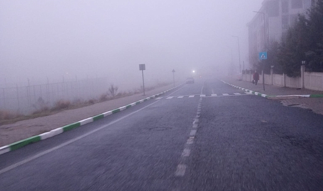 Kırklareli Güne Sisle Uyandı