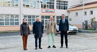 Kırklareli İl Millî Eğitim Müdürü  Altınöz'den Fen Lisesi Ziyareti