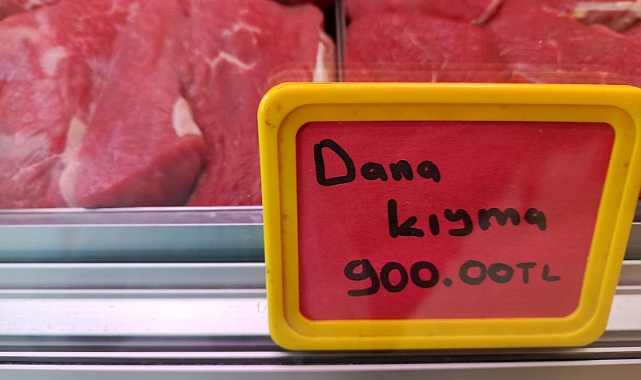 Kırklareli'nde Dana Kıyma Fiyatı 900 TL'ye Dayandı