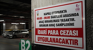 Lüleburgaz Belediyesi'nden LYSA Kapalı Otoparkı İçin Önemli Uyarı