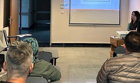 Pınarhisar Devlet Hastanesinde Temizlik Personeline Enfeksiyon Kontrol Eğitimi