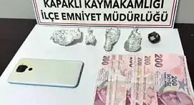 Tekirdağ'da polisten uyuşturucu operasyonu; 3 tutuklama