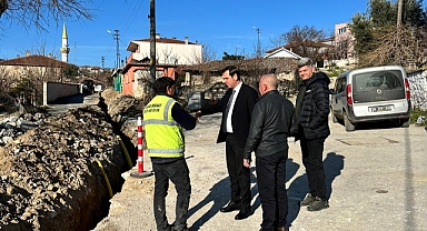 Vize'de Doğalgaz Çalışmaları Hız Kesmeden Sürüyor