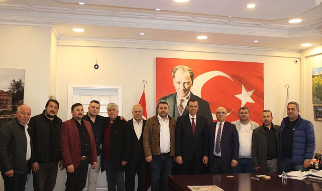 Vize Esnaf Odası'ndan Başkan Ercan Özalp'e Ziyaret