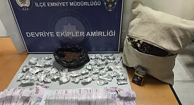Yastığın içine gizlenmiş uyuşturucu ele geçirildi; 6 gözaltı