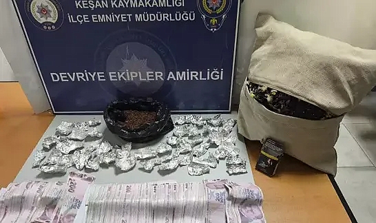 Yastığın içine gizlenmiş uyuşturucu ele geçirildi; 6 gözaltı