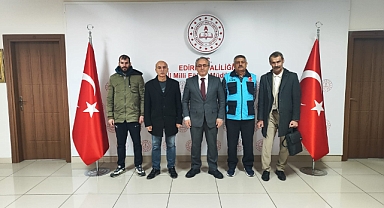 Yesevi Hareketi Derneği'nden Edirne İl Milli Eğitim Müdürlüğü'ne Ziyaret