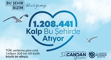 CANDAN BAŞKAN: "TEKİRDAĞ BÜYÜYOR, HİZMET KALİTEMİZ ARTIYOR"