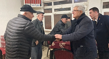 CHP Heyeti Üyüklütatar ve Elçili Köylerinde Vatandaşlarla Buluştu