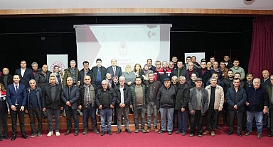 Ergene'de çiftçilere zirai ilaç uygulama eğitimi verildi