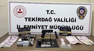 Tekirdağ'da uyuşturucu operasyonlarında 13 tutuklama