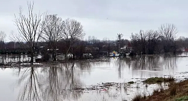 Turuncu alarm verilen Meriç Nehri'nde debi düşüşe geçti
