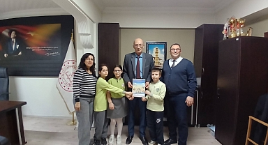 Vize'de Öğrencilerden "Hoş Geldin Ramazan" Gazetesi