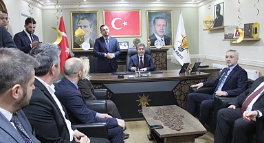 AK Parti Kırklareli İl Başkanlığı'nda Bakan Yumaklı Hareketliliği