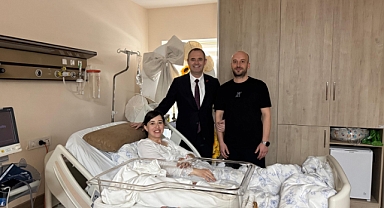 Başkan Derya Bulut'tan Minik Arda'ya "Hoş Geldin" Ziyareti