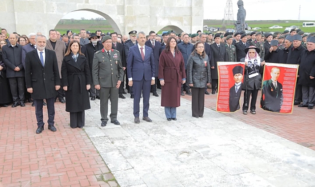 Çanakkale Zaferi'nin 111. Yıl Dönümünde Edirne'de Tarihi Tören