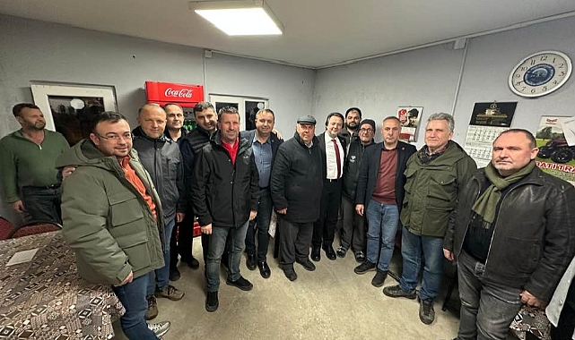 CHP Heyeti Babaeski Köylerinde Vatandaşlarla Buluştu