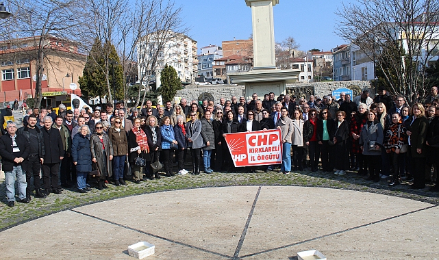 CHP Kırklareli İl Örgütü'nden İmamoğlu'nun Mektubuna Destek Açıklaması
