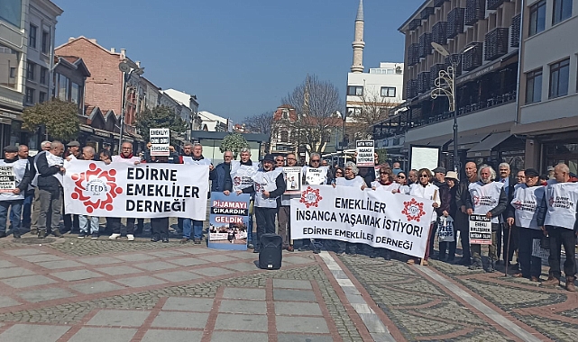 Edirne'de Emeklilerden Bayram İkramiyesi Tepkisi