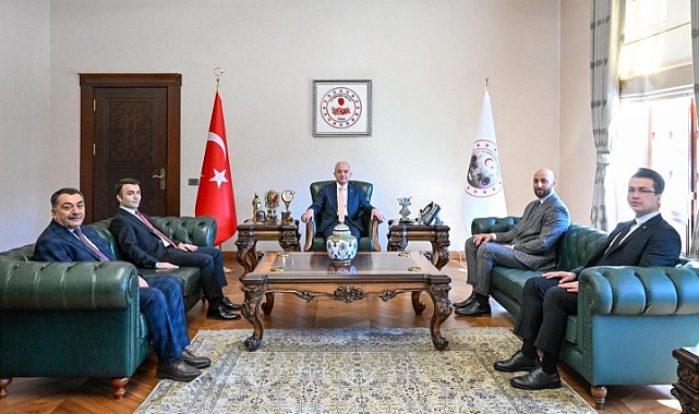 Hazine ve Maliye Heyetinden Vali Uğur Turan'a Ziyaret