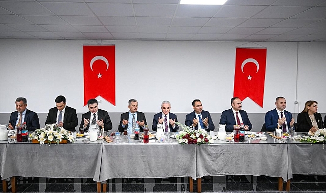 Kırklareli Açık Ceza İnfaz Kurumu'nda İftar Programı