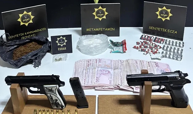 Kırklareli'de uyuşturucu operasyonunda 2 tutuklama