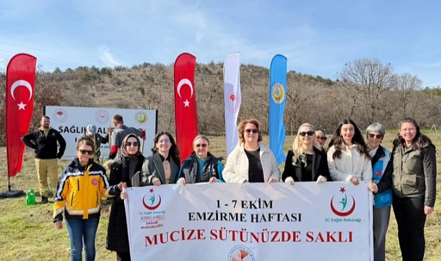 Kırklareli İl Sağlık Müdürlüğü'nden Anlamlı 14 Mart Etkinliği