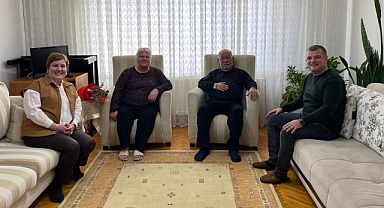 Kırklareli'nde Emekli Öğretmenlere Bayram Ziyareti