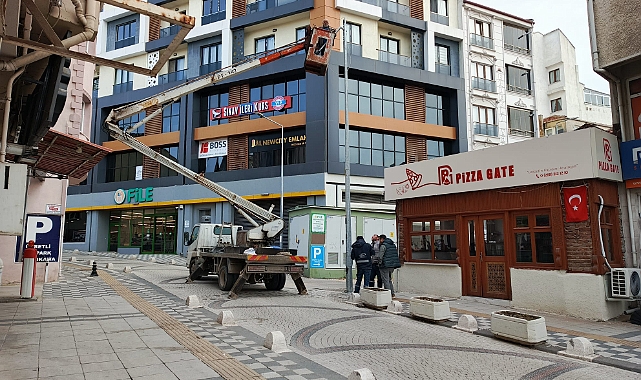 Kırklareli Yayla Caddesi'nde Elektrik Altyapısı Yenilendi