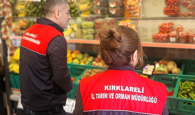 Lüleburgaz'da TÜFİS Kapsamında Düzenli Denetimler