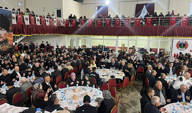 Süloğlu'nda Geleneksel Büyük İftar ve Şükür Duası Coşkusu
