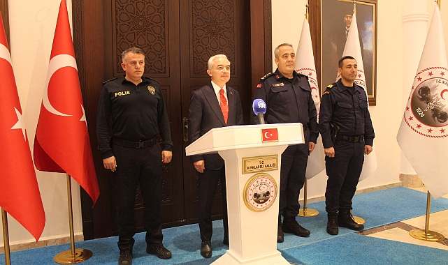 Vali Turan'dan Asayiş ve Terörle Mücadele Raporu
